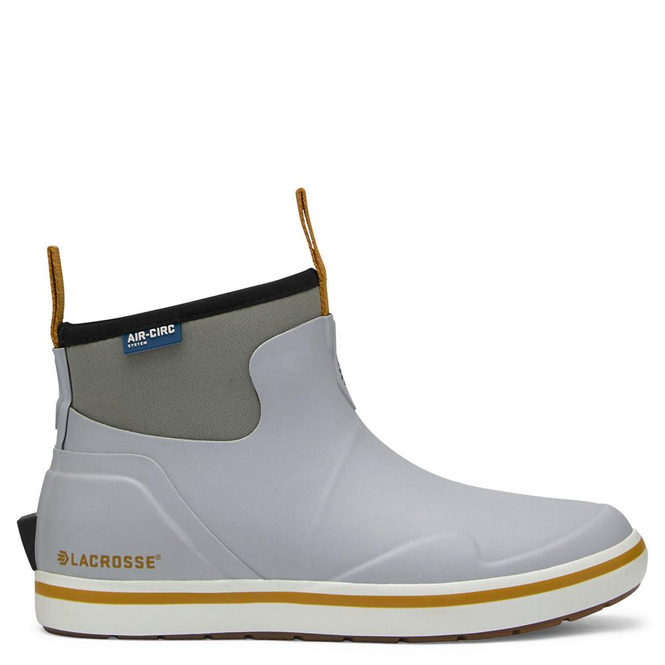 LaCrosse Women's Alpha Deck Boot 6" Wild Dove Grey Size 8