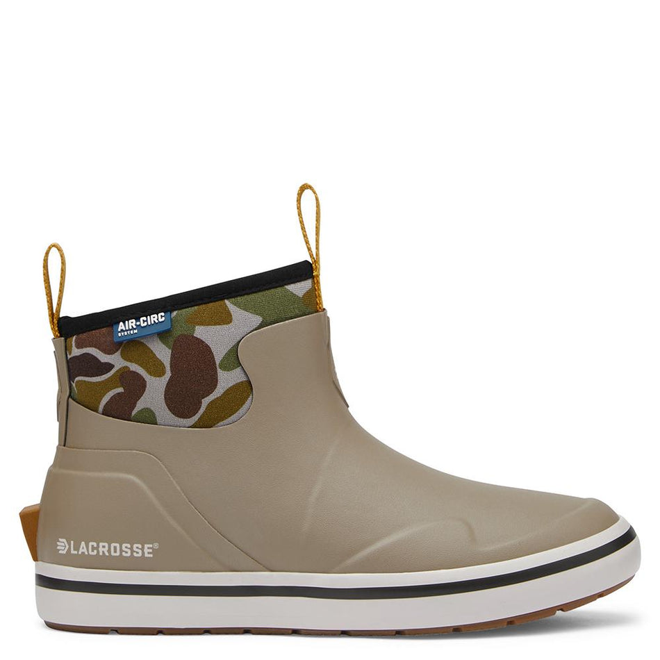 LaCrosse Women's Alpha Deck Boot 6" Timber Wolf/Camo - Size 10