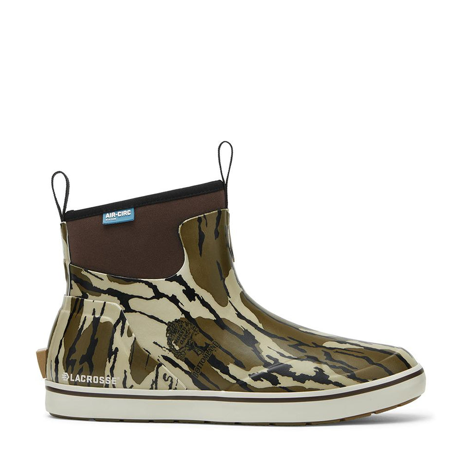 LaCrosse Alpha Deck Boot 6" Mossy Oak Original Bottomland Men's Size 9