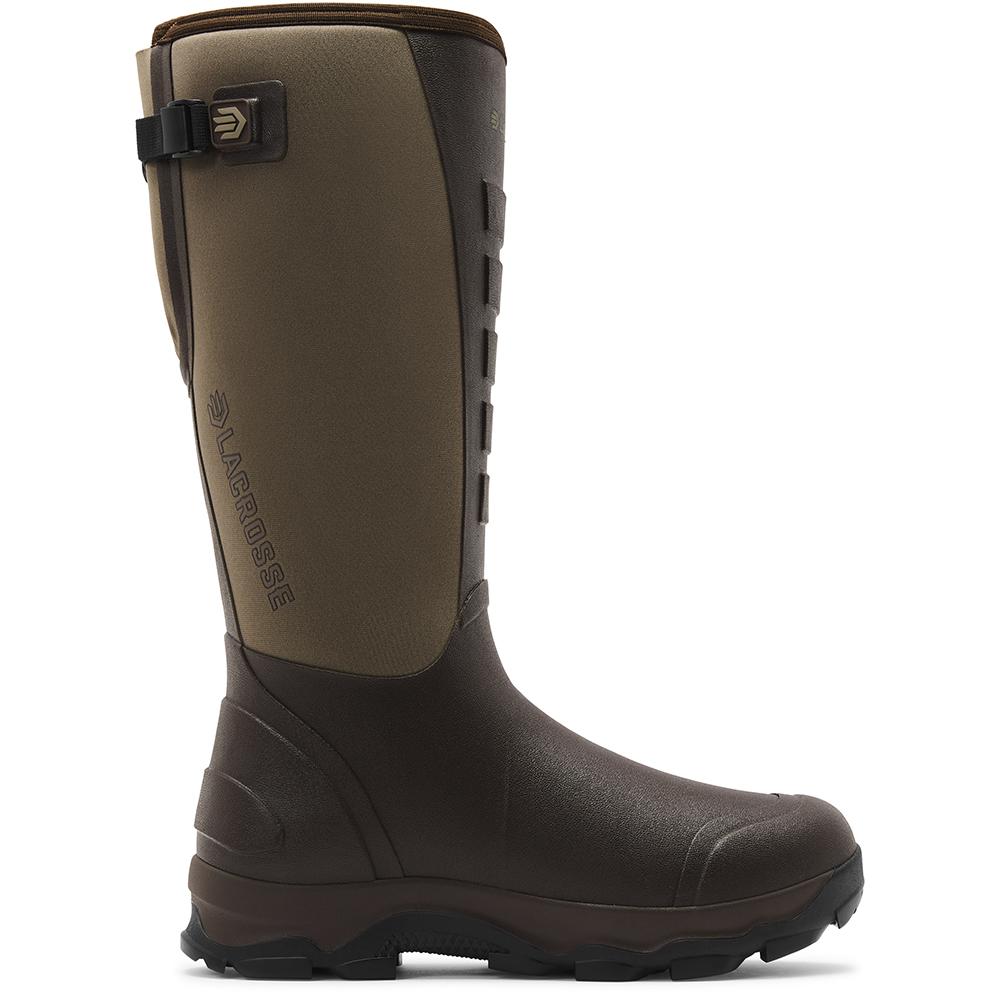 LaCrosse Alpha Lite II 16" Rubber Work Boot Coffee Size 11