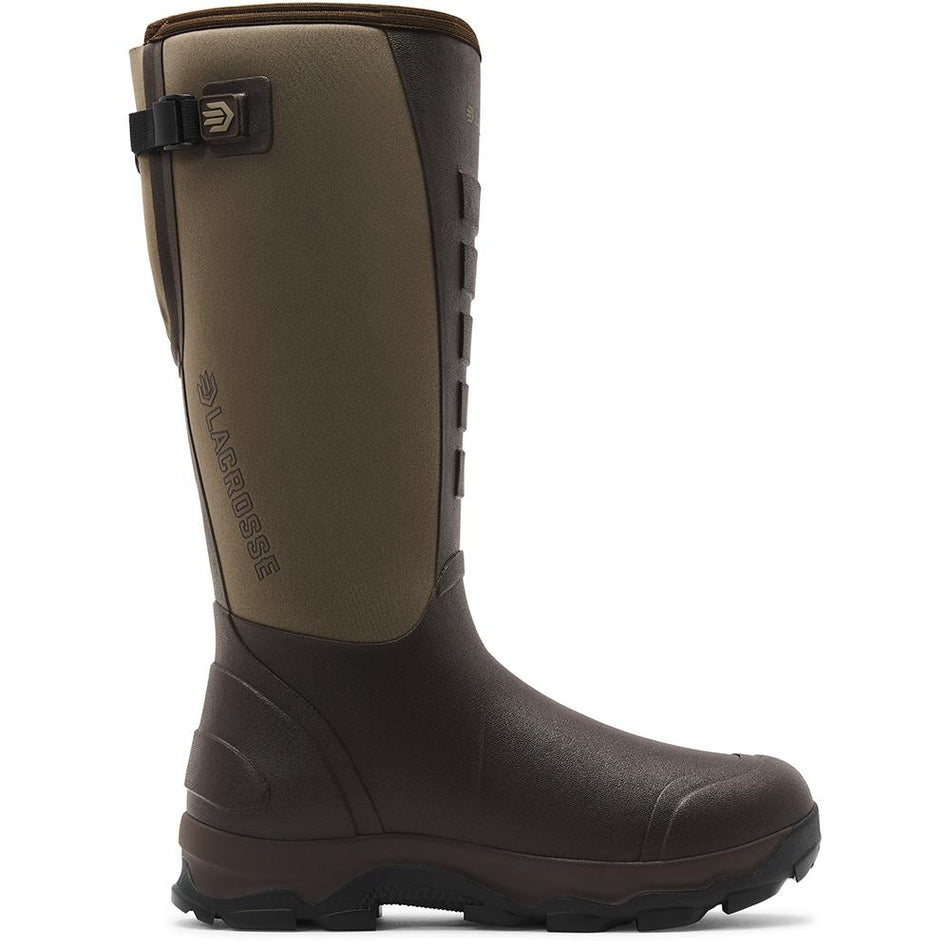 Lacrosse Alpha Lite II 16" Rubber Work Boots Coffee Size 8