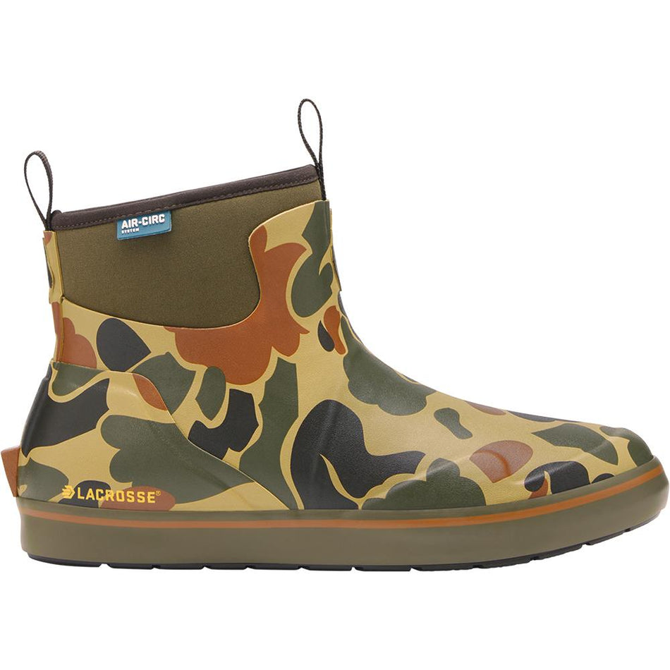 LaCrosse Alpha Deck 6'' Hardwoods Duck Camo Men's Boot - Size 9M