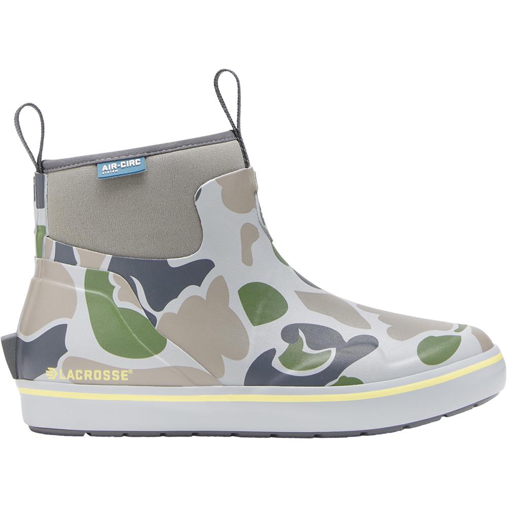 LaCrosse Alpha Deck 6'' Seagrass Duck Camo Women's Boot - Size 9M