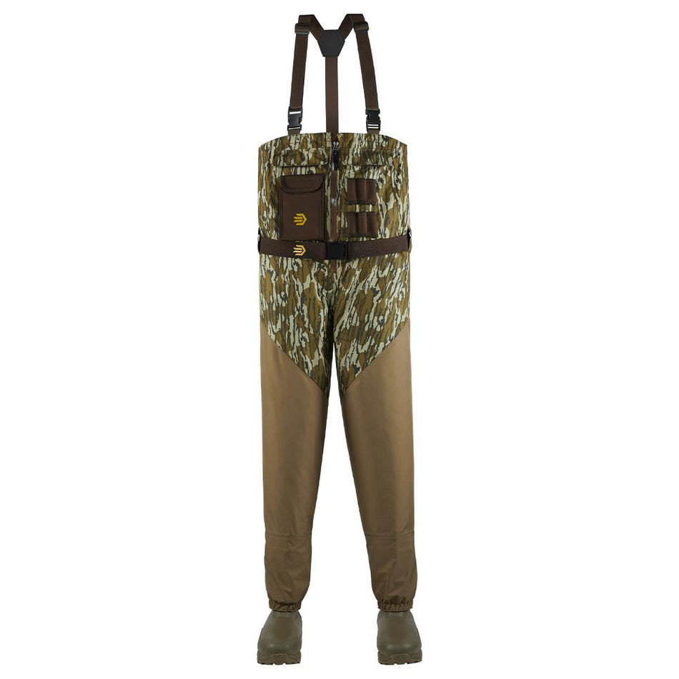 LaCrosse Alpha Agility Select Front Zip Chest Waders Mossy Oak Bottomland Size 8