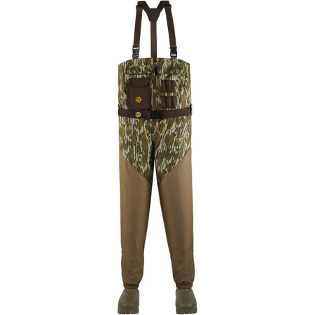 LaCrosse Alpha Agility Select Chest Waders Front Zip Mossy Oak Bottomland Size 9