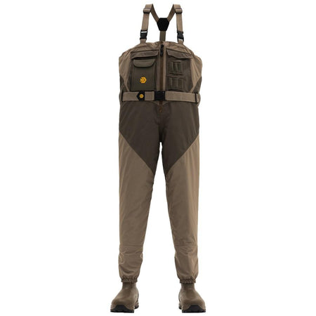 LaCrosse Alpha Agility Select Zip Chest Waders Brown 1600G Insulation Size 12