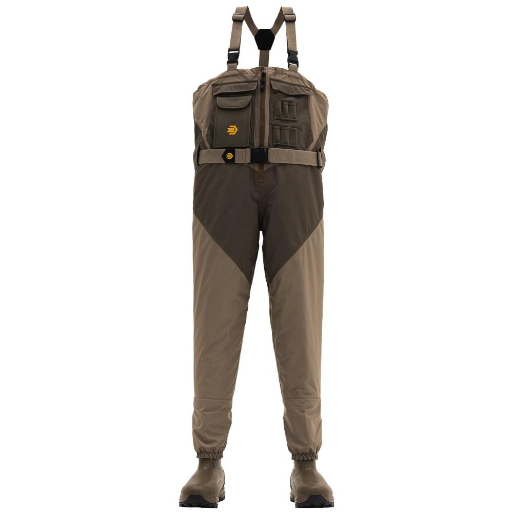 LaCrosse Alpha Agility Select Zip Chest Waders Brown 1600G Size 8