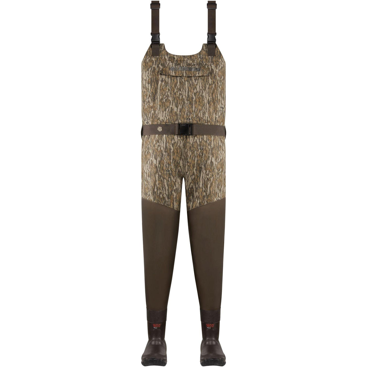 LaCrosse Wetlands Insulated Waders Mossy Oak Bottomland 1600G Size 13
