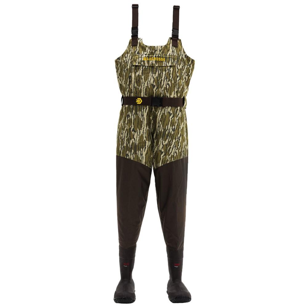 LaCrosse Wetlands II Insulated Waders Mossy Oak Original Bottomland 1600G Size 9