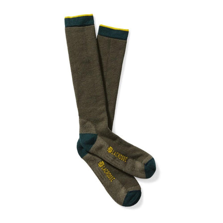LaCrosse Men's Merino Midweight Over the Calf Sock OD Green XL