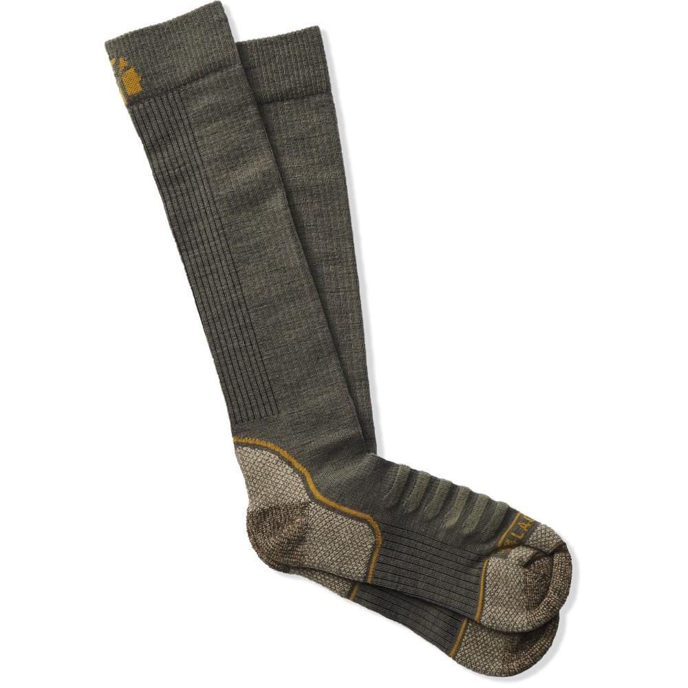 LaCrosse Lightweight Copper Over the Calf Sock OD Green - XL
