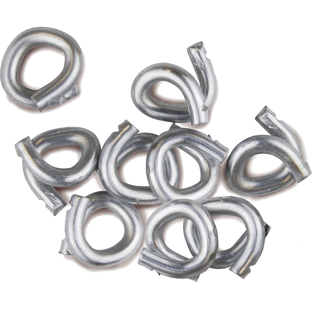 LEM Products 1/2 Inch Hog Rings for Sausage Casing and Meat Bags 100 Count