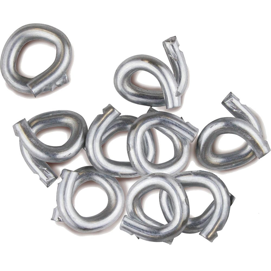 LEM Products 1/2 Inch Hog Rings for Sausage Casing and Meat Bags 100 Count