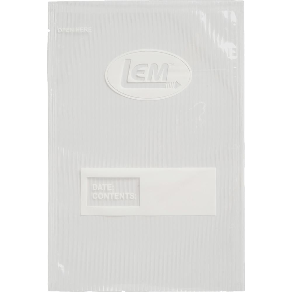 LEM Products MaxVac Quart Vacuum Sealer Bags 8"x12" 100-Count