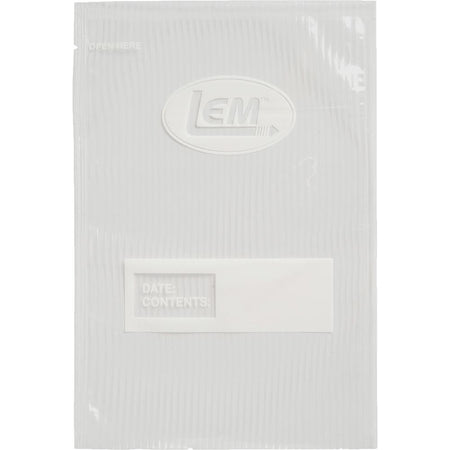 LEM Products MaxVac Quart Vacuum Sealer Bags 8"x12" 100-Count