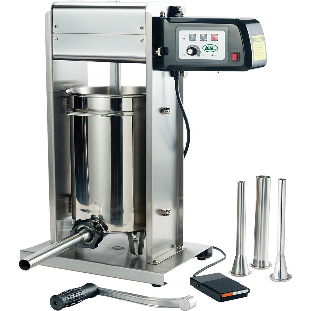 LEM Products Big Bite Motorized Sausage Stuffer - 30 lb. Capacity