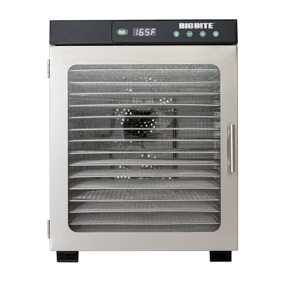 LEM BigBite 16-Tray Stainless Steel Food Dehydrator