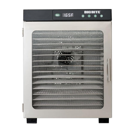 LEM BigBite 16-Tray Stainless Steel Food Dehydrator