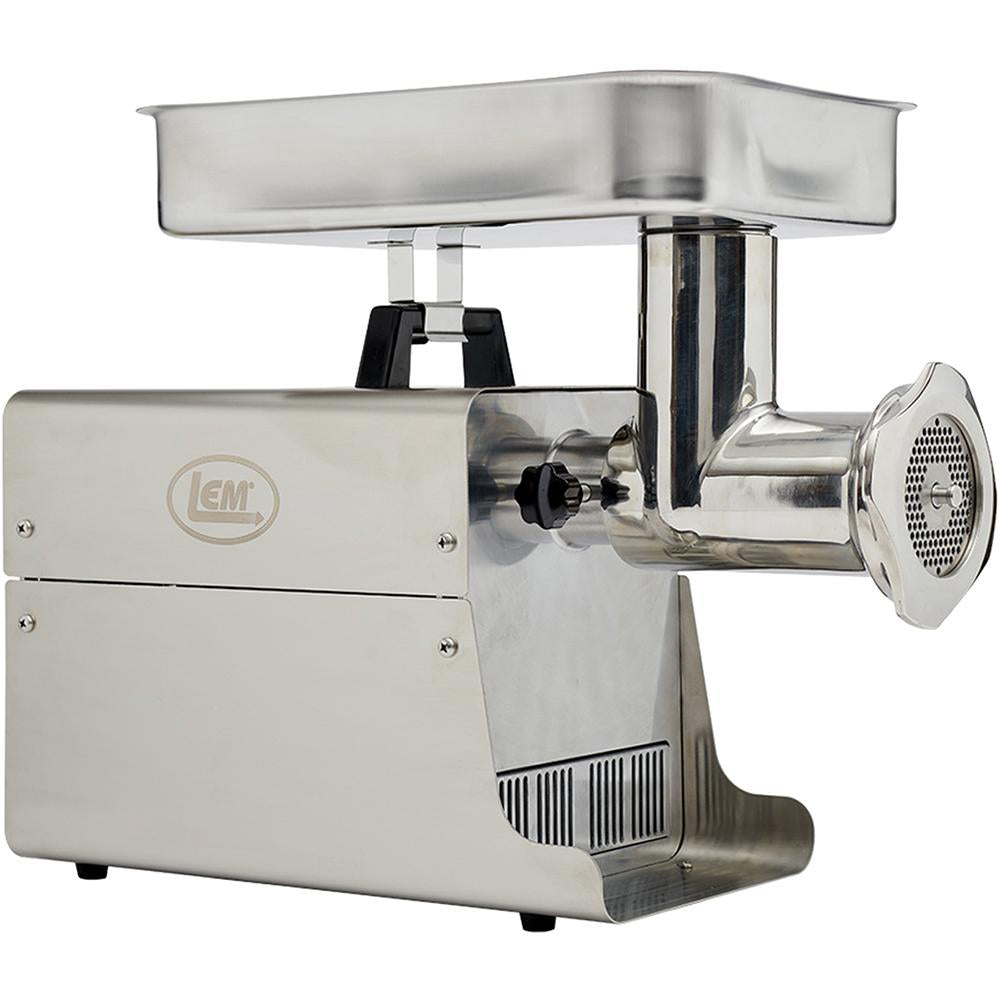 LEM Products #32 Big Bite Stainless Steel Electric Meat Grinder