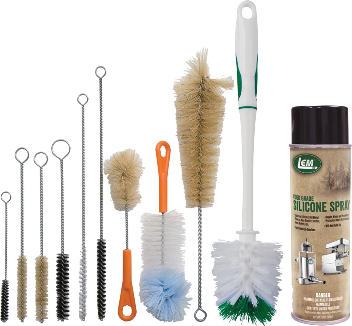 LEM Products Grinder Cleaning Kit with Silicone Spray