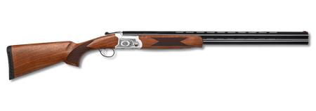 Pointer KAR41026Y Acrius Youth 410 Gauge Break Open 3" 2rd 26" Black Over/Under Vent Rib Barrel, Nickel Steel Laser Etched Receiver, Fixed Turkish Walnut Stock, Ambidextrous