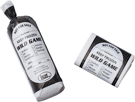 LEM Products 1 lb Wild Game Meat Storage Bags 25 Count