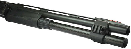 Lancer Shotgun Extension Clamp with Picatinny Rail on Both Sides