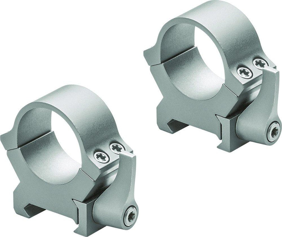 Leupold QRW2 2-Piece Precision-Fit Weaver-Style Rings 1" Medium Silver