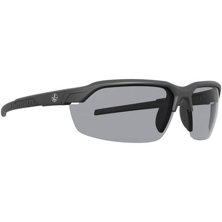 Leupold Tracer Shooting Glasses Matte Black with Shadow Grey/Yellow/Clear Lenses