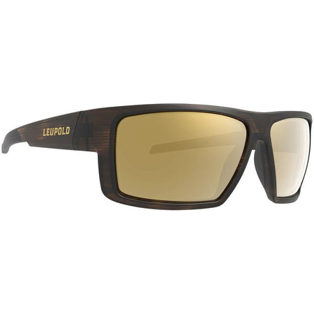 Leupold Switchback Polarized Shooting Glasses Matte Tortoise Bronze Mirror