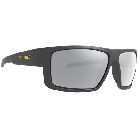 Leupold Switchback Shooting Glasses Matte Black with Shadow Grey Flash Lens
