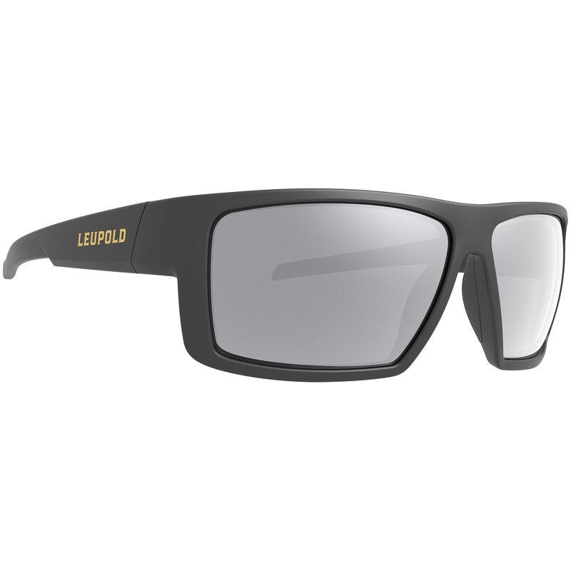 Leupold Switchback Shooting Glasses Matte Black with Shadow Grey Flash Lens