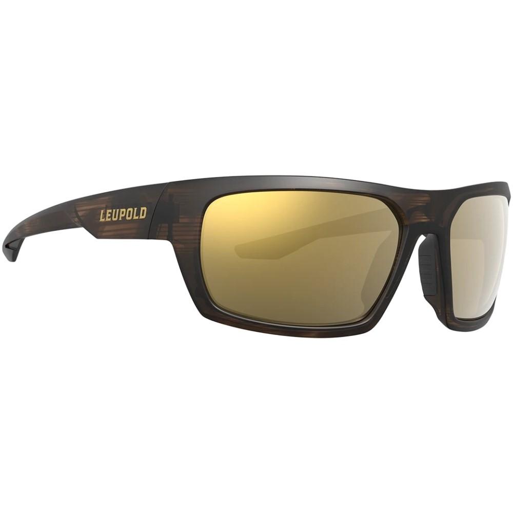 Leupold Packout Shooting Glasses Matte Tortoise Bronze Mirror Ballistic Rated