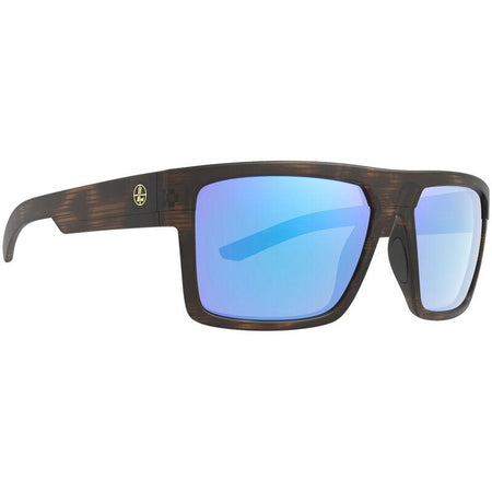 Leupold Becnara Polarized Sunglasses Matte Tortoise with Blue Mirror Lens