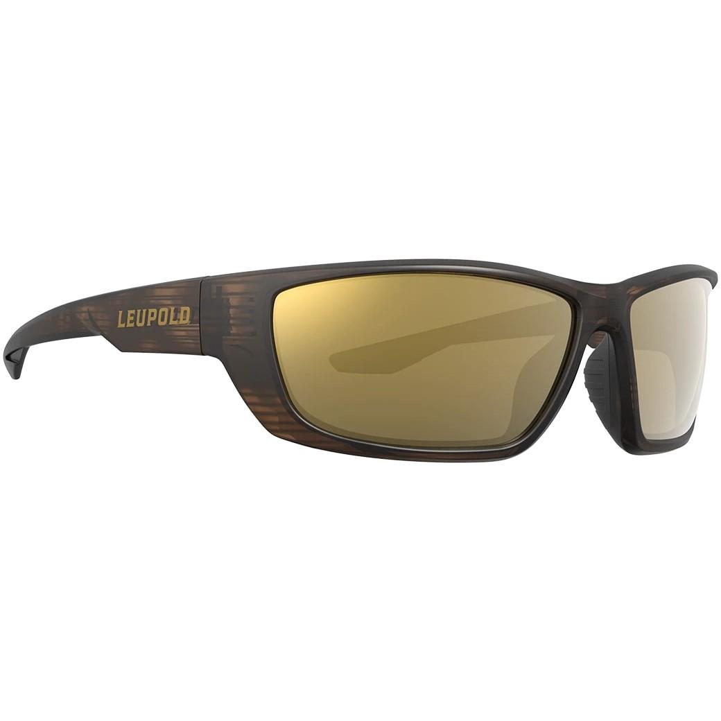 Leupold Cheyenne Sunglasses Matte Tortoise Frame Bronze Mirror Lens