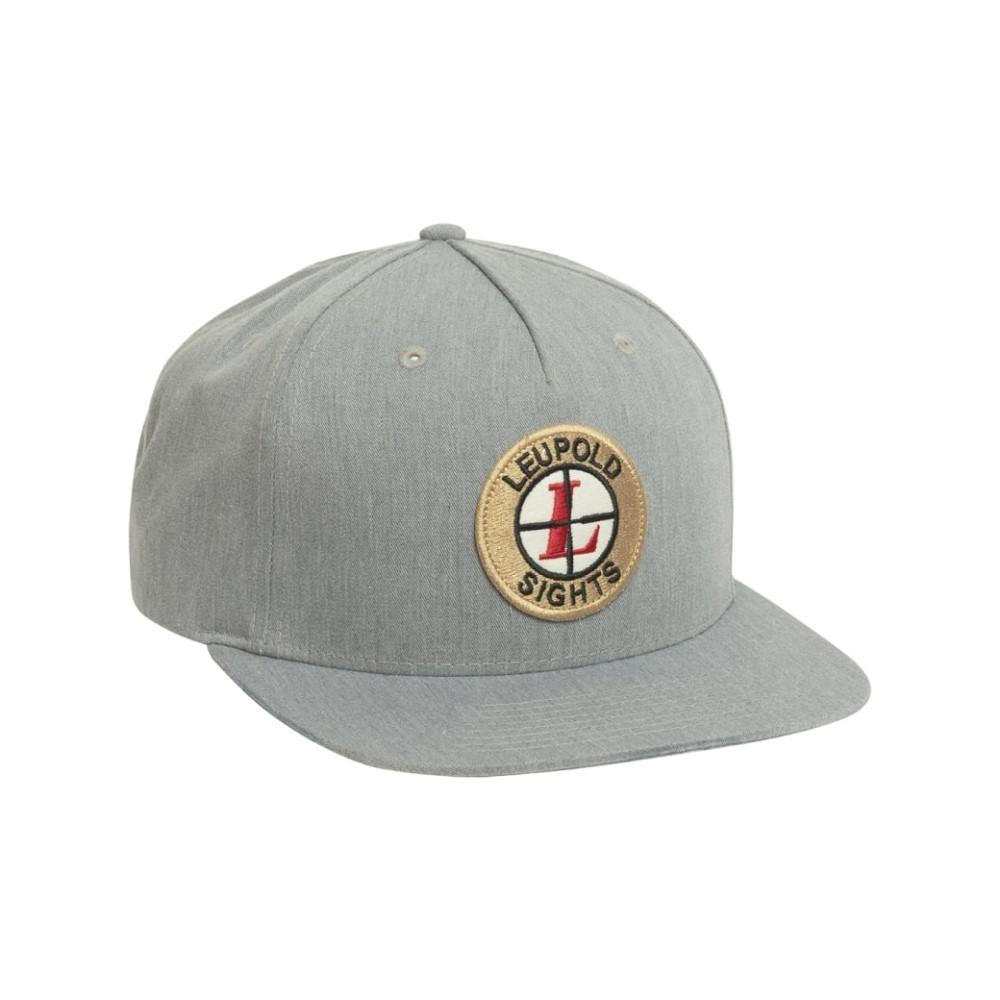 Leupold Vintage Sights Snapback Hat Heather Grey