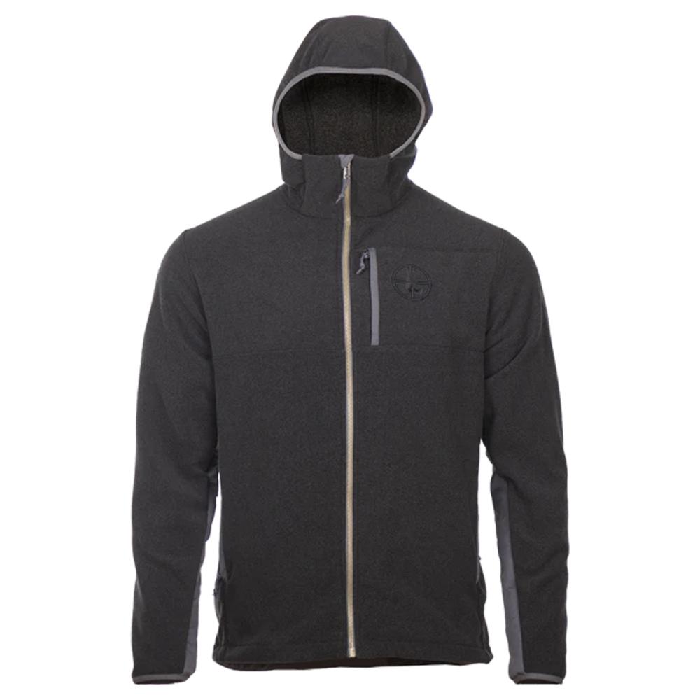 Leupold Make Ready Full Zip Hooded Fleece Jacket Iron Gray XL