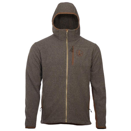 Leupold Make Ready Full Zip Hooded Fleece Jacket Ash Green 2XL