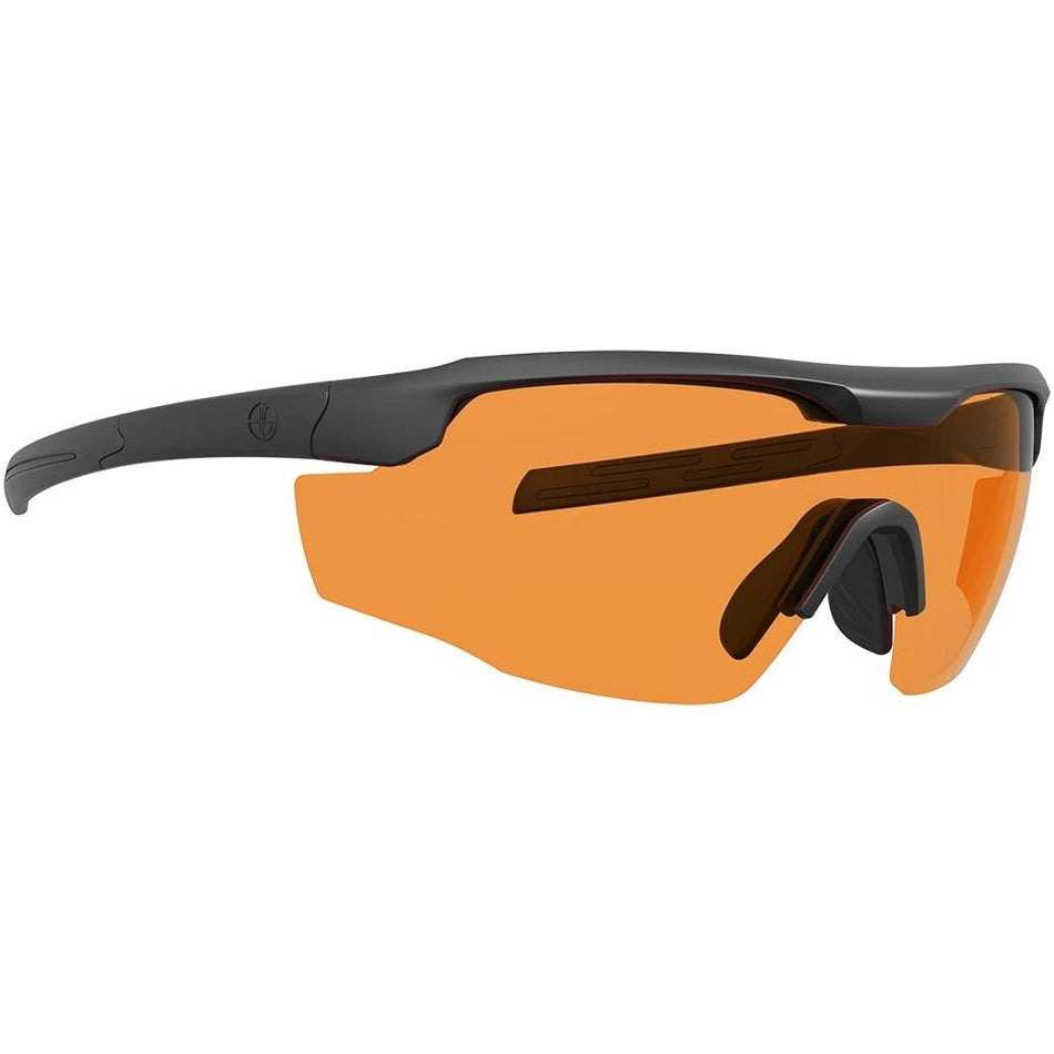Leupold Sentinel Performance Sunglasses Matte Black Orange Laser Safe Lens