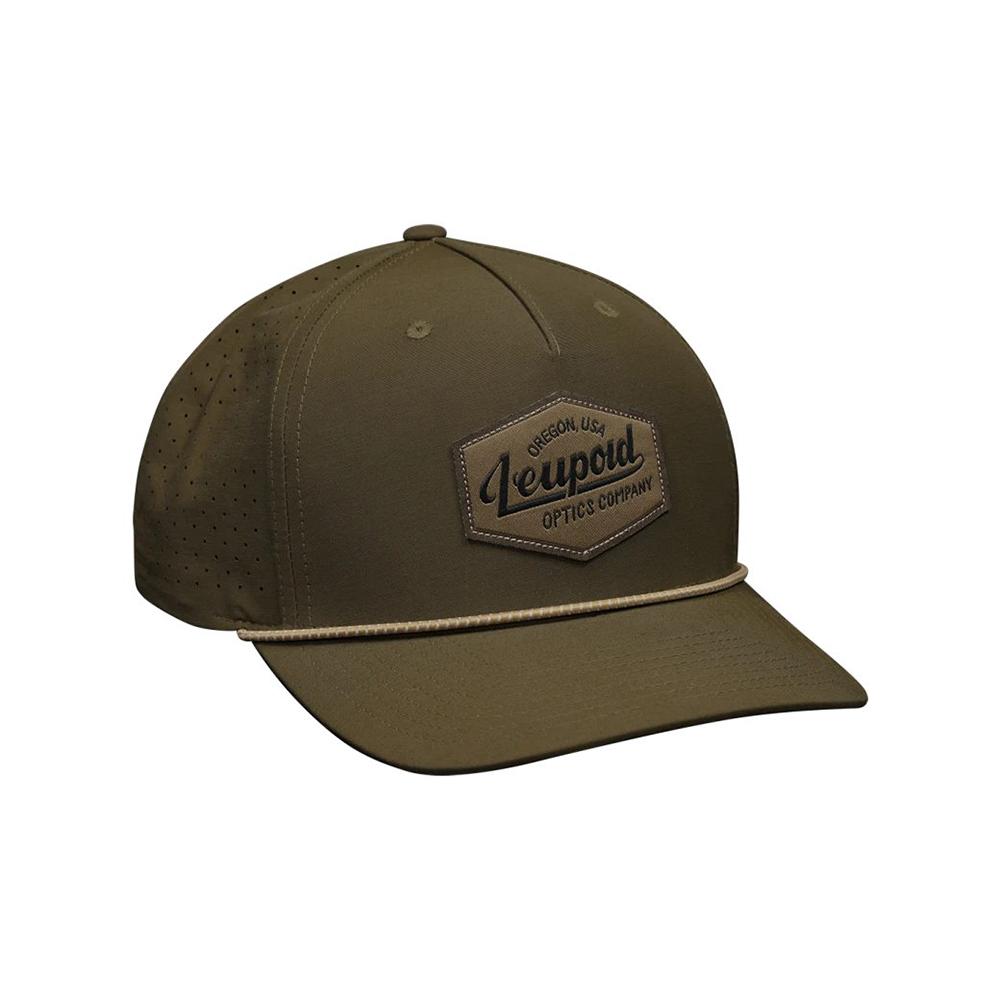 Leupold Optics Co. Performance Hat Dark Loden Moisture-Wicking Snapback