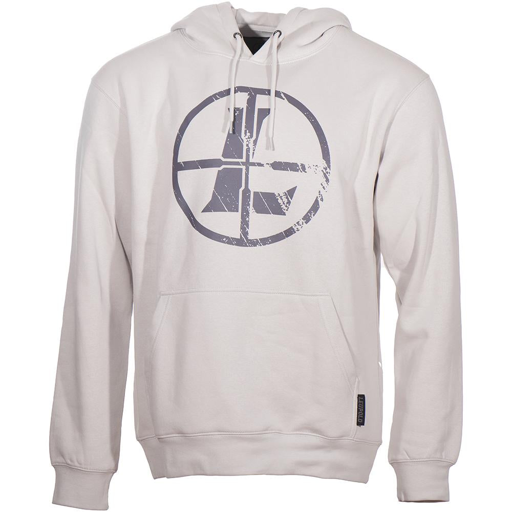 Leupold Distressed Reticle Hoodie Sweatshirt Bone 2XL