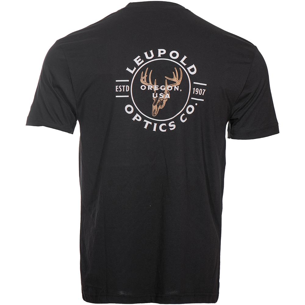 Leupold Buck Country Short Sleeve Hunting Shirt Black Large