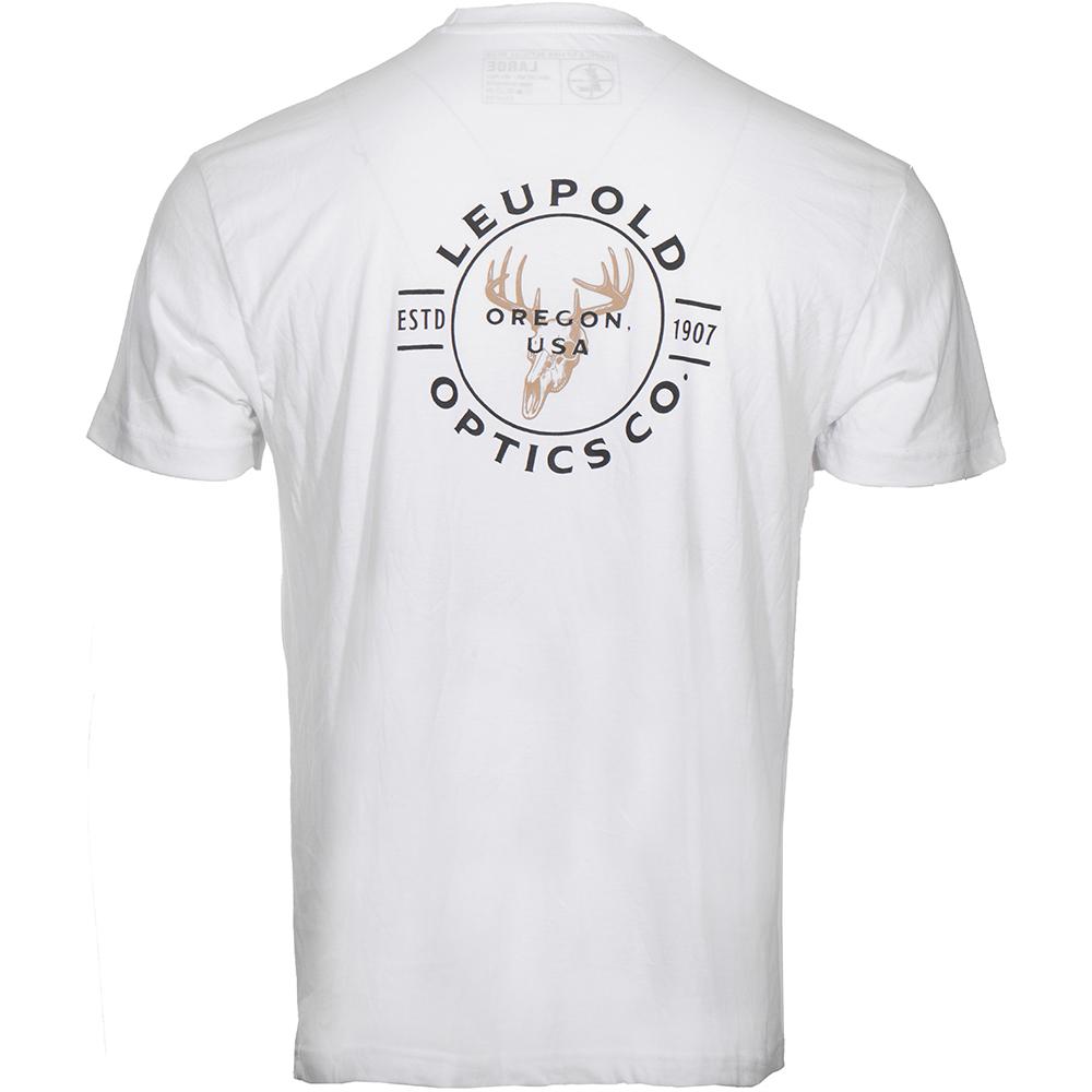 Leupold Buck Country Short Sleeve Hunting Shirt White Large