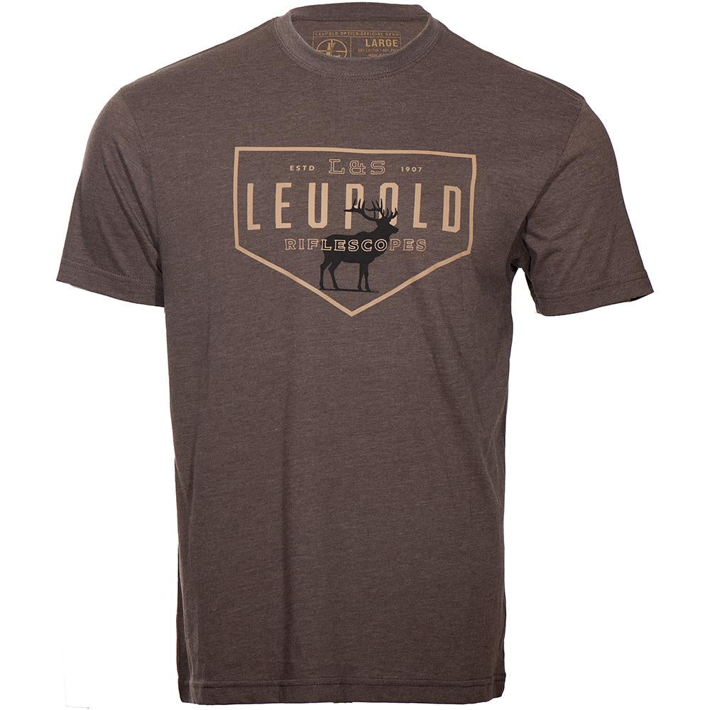 Leupold Bull Elk Graphic Short Sleeve T-Shirt Espresso 2XL