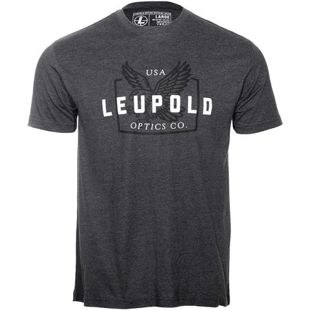Leupold Eagle Graphic Short Sleeve T-Shirt Charcoal Large