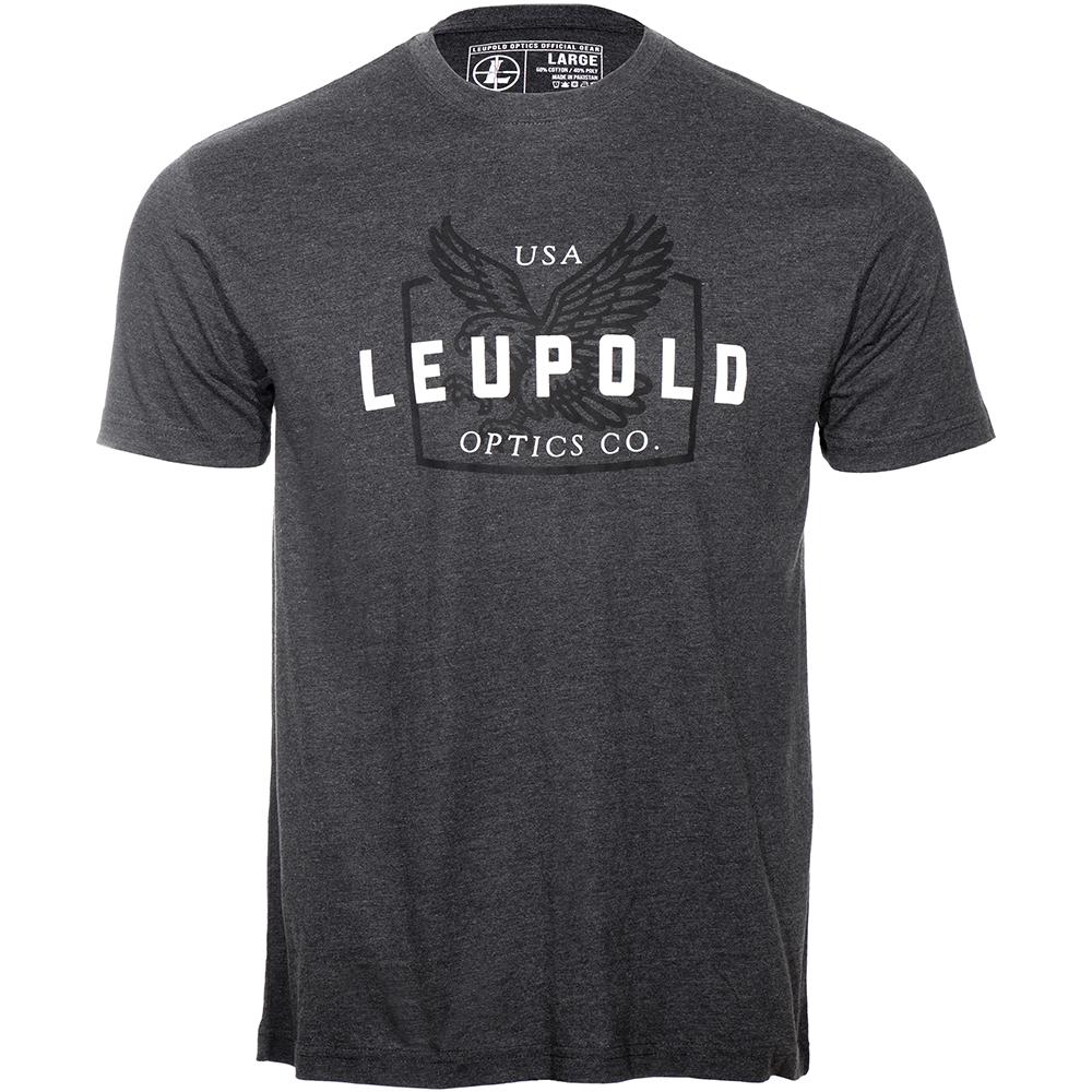 Leupold Eagle Short Sleeve Shirt - Charcoal 2XL
