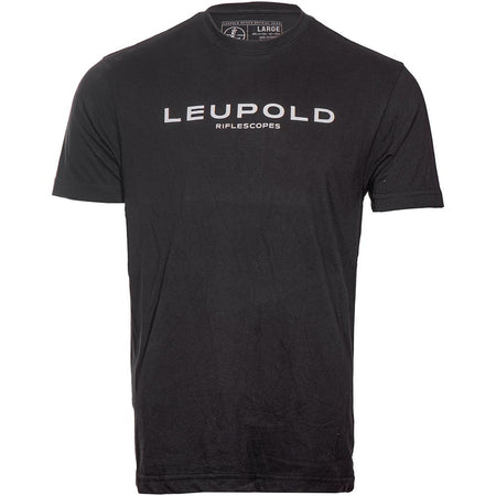 Leupold Riflescopes Short Sleeve Shirt Black Size Large