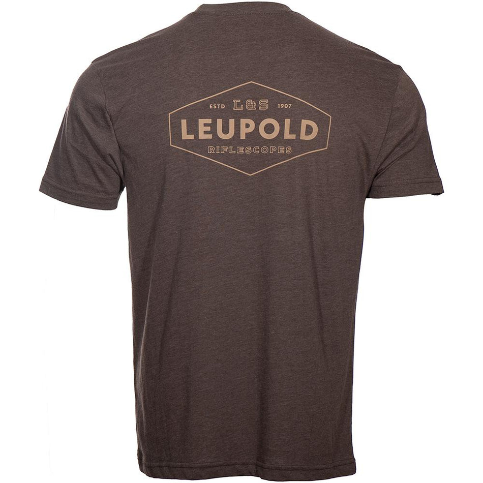 Leupold L&S Heritage Short Sleeve T-Shirt Espresso XL