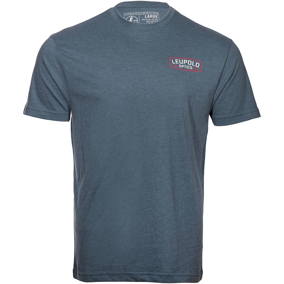 Leupold Badge Short Sleeve Shirt - Indigo 2XL