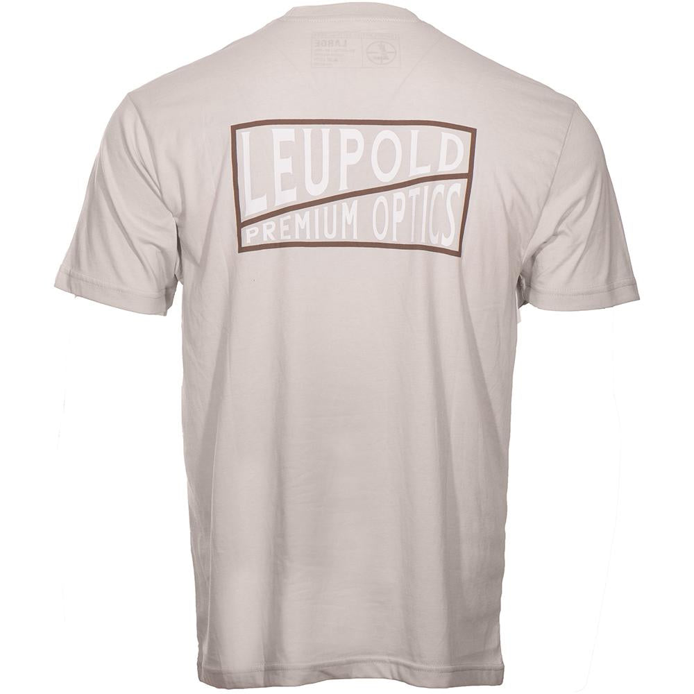 Leupold Premium Optics Short Sleeve T-Shirt Sand 2XL